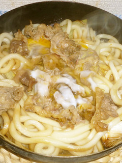 パパのすき焼きうどん(2)-レシピのメイン写真