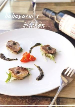 前菜に✿豚タンのバジルソースかけ-レシピのメイン写真