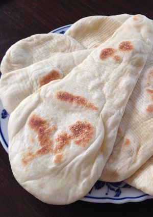 ホエーで美味しい♪ナンです-レシピのメイン写真