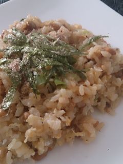 和風チャーハン★青じそ×しらす×納豆-レシピのメイン写真