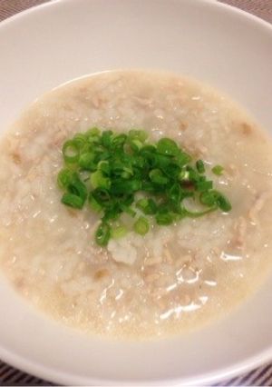大根と鶏の中華粥-レシピのメイン写真