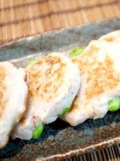 枝豆入り里芋もち-レシピのメイン写真