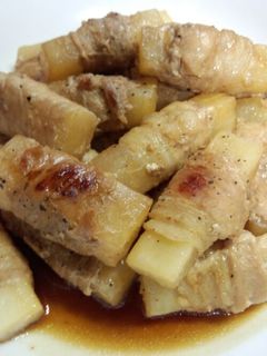 ☆肉巻き大根~タレ味☆-レシピのメイン写真