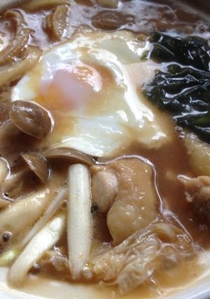 鍋つゆで簡単に！味噌煮込みうどん-レシピのメイン写真