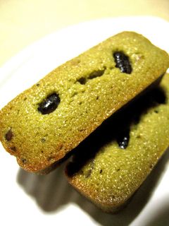 * 抹茶と甘納豆のフィナンシェ *-レシピのメイン写真