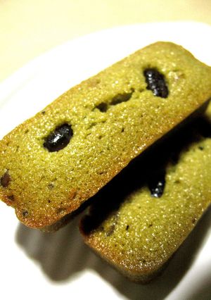 * 抹茶と甘納豆のフィナンシェ *-レシピのメイン写真