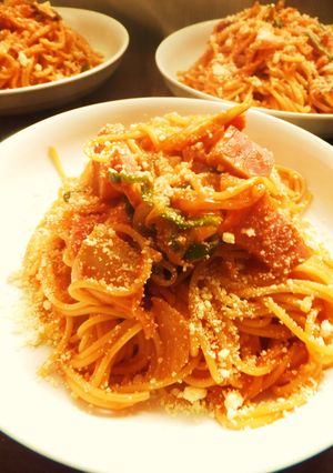 マイルドナポリタン-レシピのメイン写真