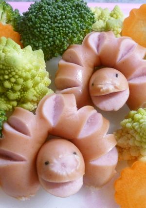 ガオー！キャラ弁百獣の王ライオンウインナ-レシピのメイン写真