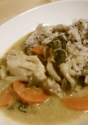 グリーンカレー風スープカレー-レシピのメイン写真