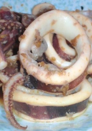 イカリング（にんにく醤油味）-レシピのメイン写真