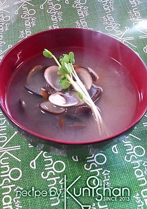くにしゃんのしじみの味噌汁♪-レシピのメイン写真
