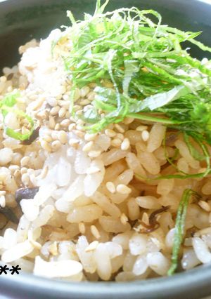 ●サバ味噌煮缶の炊き込みごはん●-レシピのメイン写真