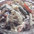 ひじきと根菜のごまマヨ柚子胡椒サラダ