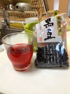咳止めに!黒豆ジュース-レシピのメイン写真