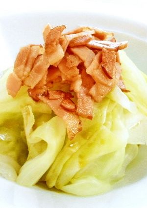 キャベツとベーコンのあっさりレモン風味♪-レシピのメイン写真