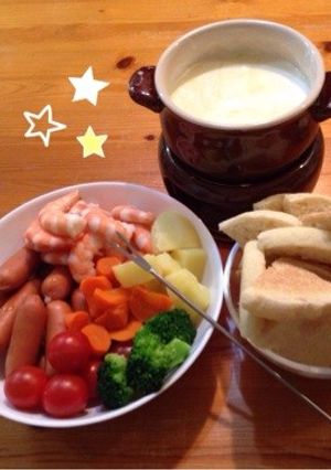 Xmasに☆濃厚❤︎チーズフォンデュ☻-レシピのメイン写真