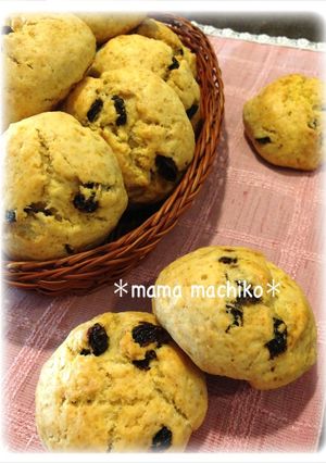 約1時間でできちゃう☆レーズンスコーン-レシピのメイン写真