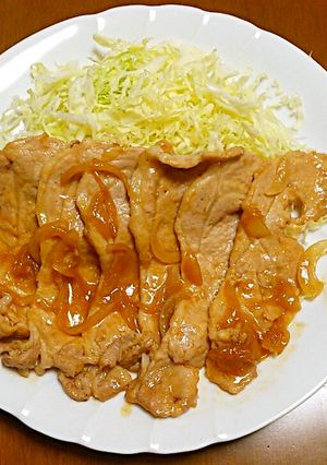 簡単！我が家のしょうが焼き-レシピのメイン写真