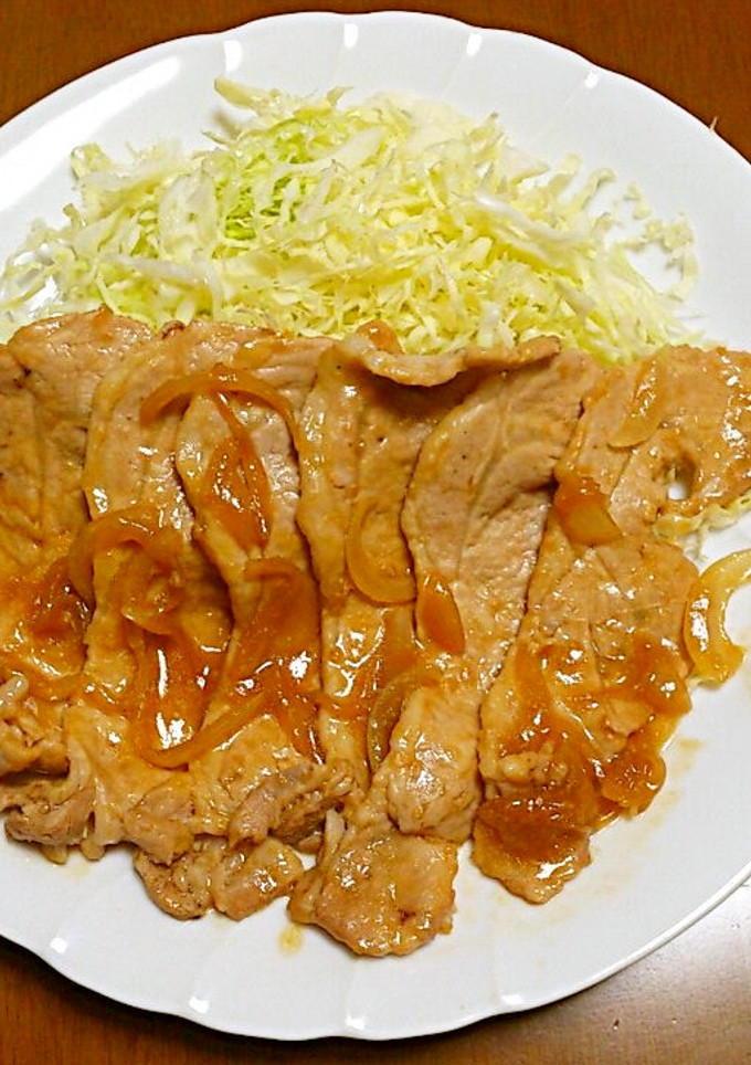 簡単！我が家のしょうが焼き-レシピのメイン写真