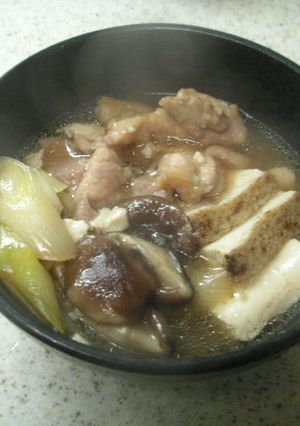 鶏モモと豆腐の治部煮-レシピのメイン写真