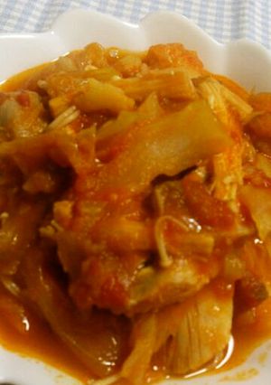 鶏と根菜のトマト煮込み-レシピのメイン写真