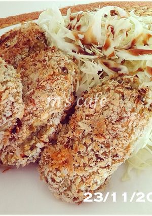 さつまいもの焼くおやつコロッケ-レシピのメイン写真