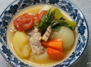 簡単デトックス！コカブと残り物夏野菜煮物-レシピのメイン写真