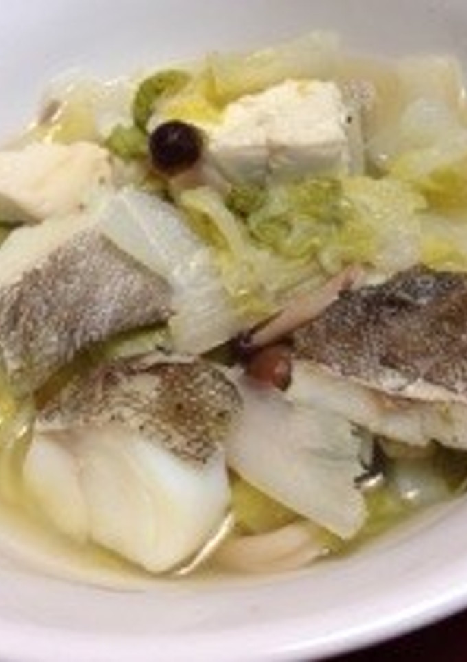 鱈と白菜の鍋仕立て-レシピのメイン写真
