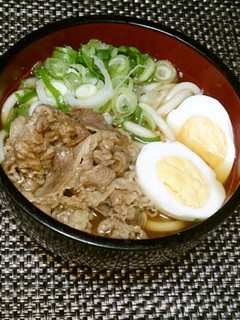 美味しい!うどんのつゆ&肉うどん-レシピのメイン写真