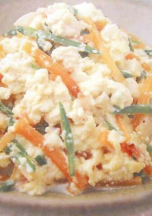 マヨ炒り豆腐-レシピのメイン写真