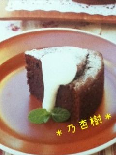 *簡単ガトーショコラ*-レシピのメイン写真