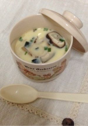 ☆簡単!蒸し器不要!私の松茸風茶碗蒸し☆-レシピのメイン写真