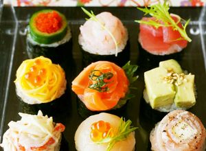 手鞠寿司より簡単!?手鞠寿司風巻き寿司-レシピのメイン写真