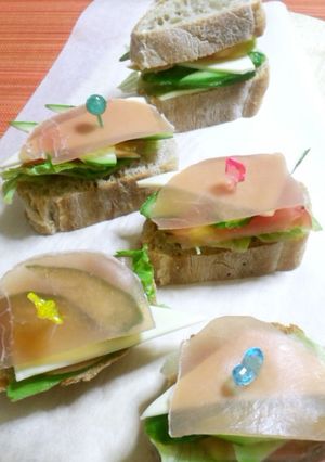 ライ麦パンで朝食を❤-レシピのメイン写真