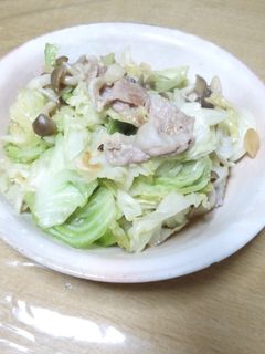 しめじとキャベツ炒め-レシピのメイン写真