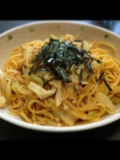 キノコのバター醤油パスタ♡-レシピのメイン写真