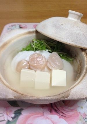 大根と帆立貝柱の塩寄せ鍋-レシピのメイン写真