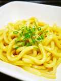 レンジで簡単！汁なし具なし★カレーうどん