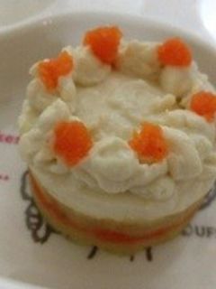 離乳食★ハーフバースデーケーキ-レシピのメイン写真