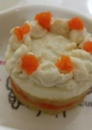 離乳食★ハーフバースデーケーキ-レシピのメイン写真