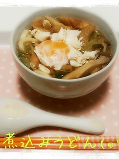 めんつゆで*煮込みうどん-レシピのメイン写真