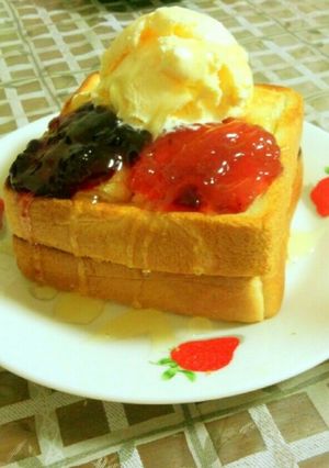 簡単ハニートースト＊ウチカフェブレッド-レシピのメイン写真