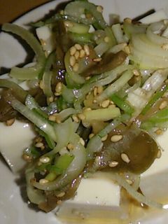 ネギとザーサイの冷奴-レシピのメイン写真