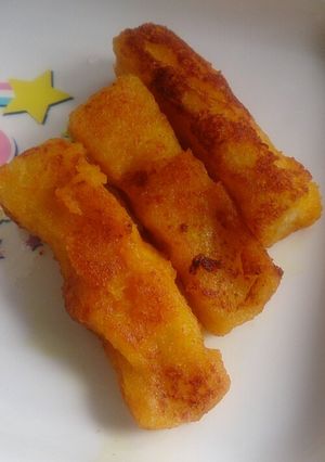 離乳食:中後期〜かぼちゃフレンチトースト-レシピのメイン写真