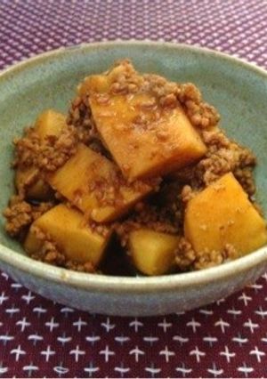 里芋そぼろ煮-レシピのメイン写真