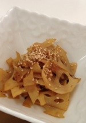 れん根のきんぴら-レシピのメイン写真