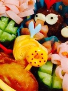 お弁当に ♬ 簡単きゅうりの飾り切り♡-レシピのメイン写真