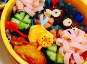 お弁当に ♬ 簡単きゅうりの飾り切り♡-レシピのメイン写真