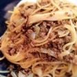 味付けアレンジ☆エリンギとミンチのパスタ