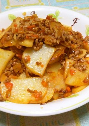 ひき肉とじゃがいもでできる簡単ラザニア-レシピのメイン写真